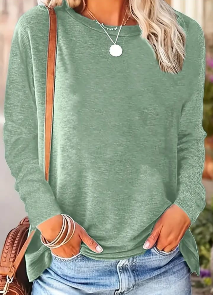 Blusas manga larga