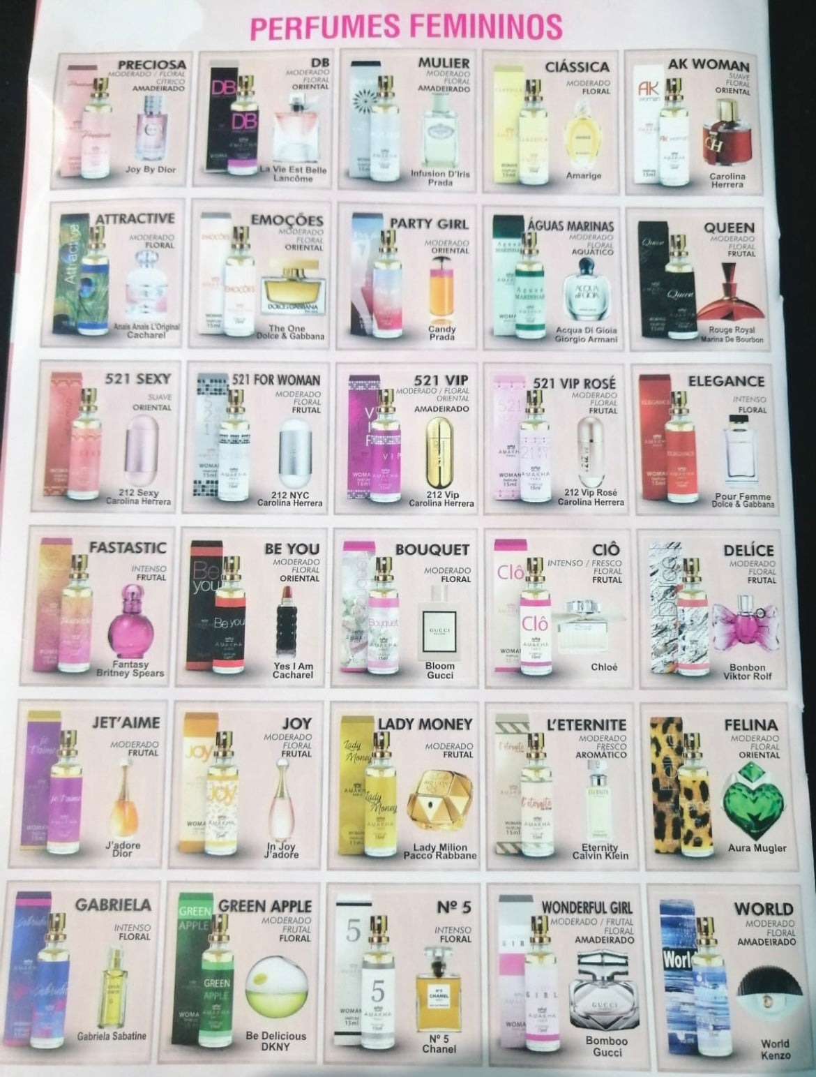 FEMENINOS 15ml | mirar descripción