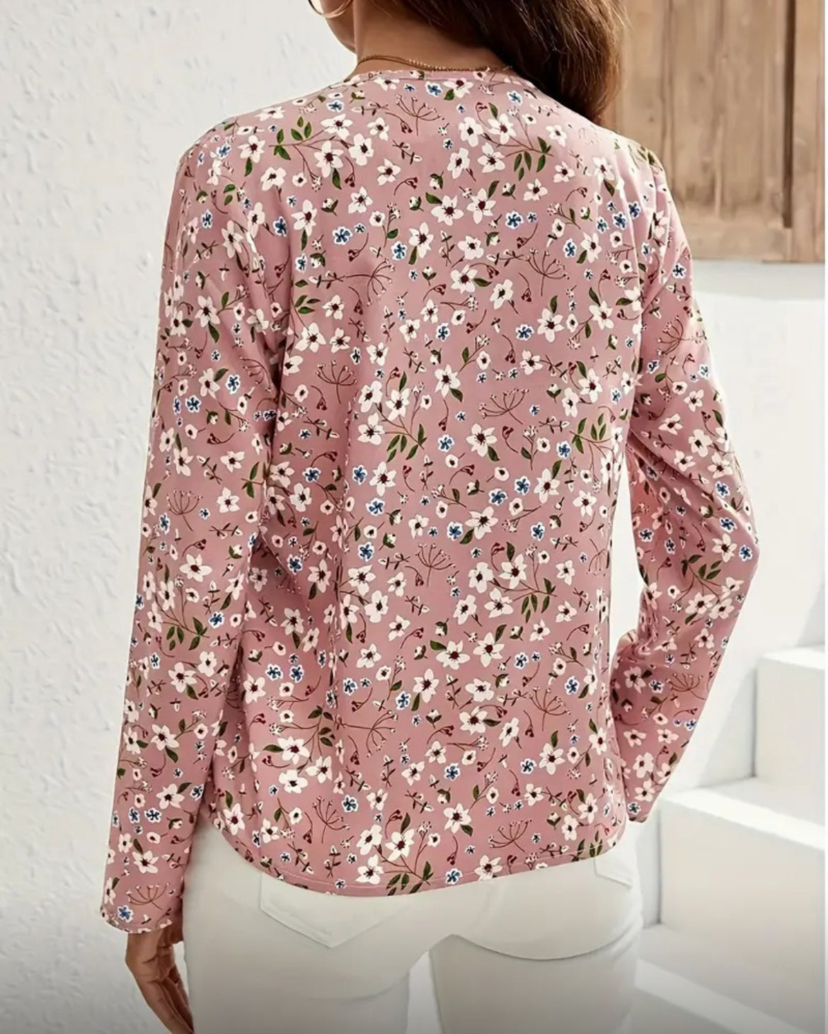 Camisa con flores | Talle XL