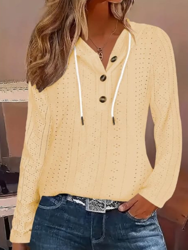 Blusa con botones | Talle L