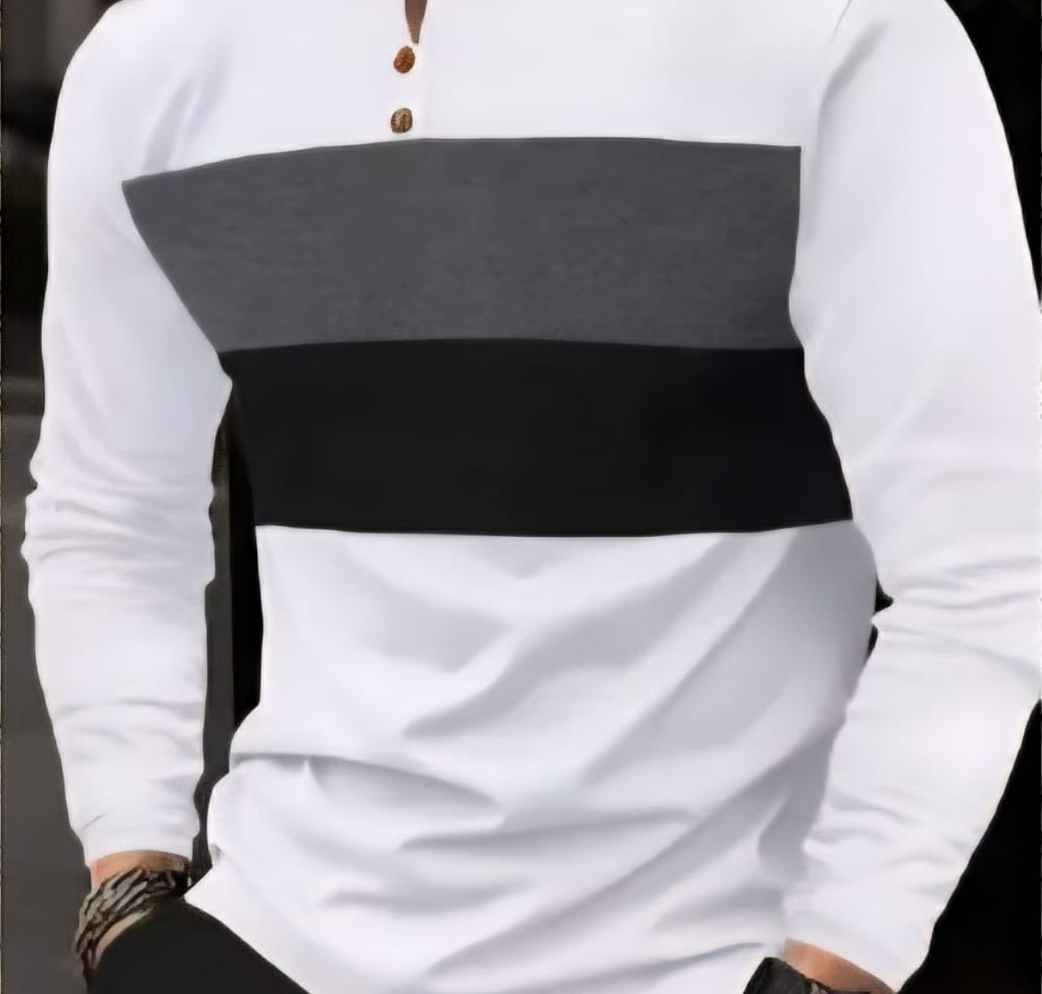 Remera manga larga | Talle L