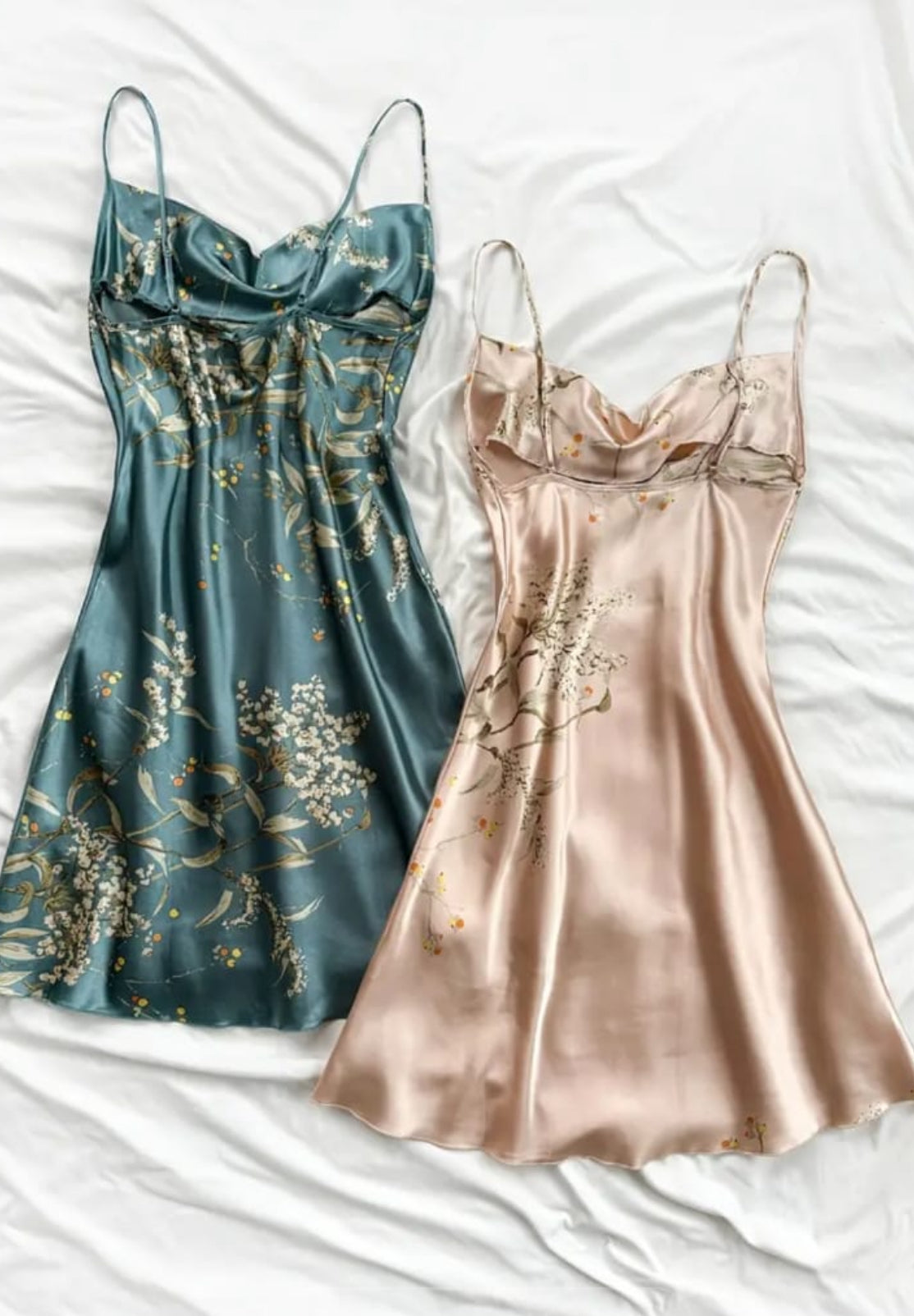 Camisones de satén | Talle L