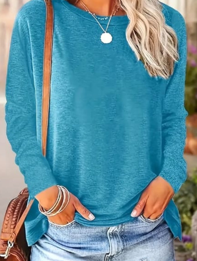 Blusas manga larga