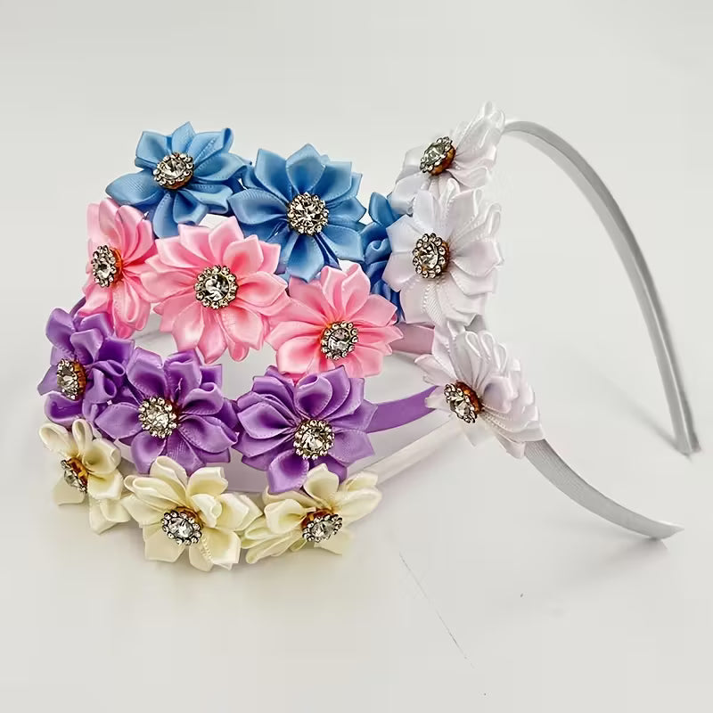 Vinchas con flores