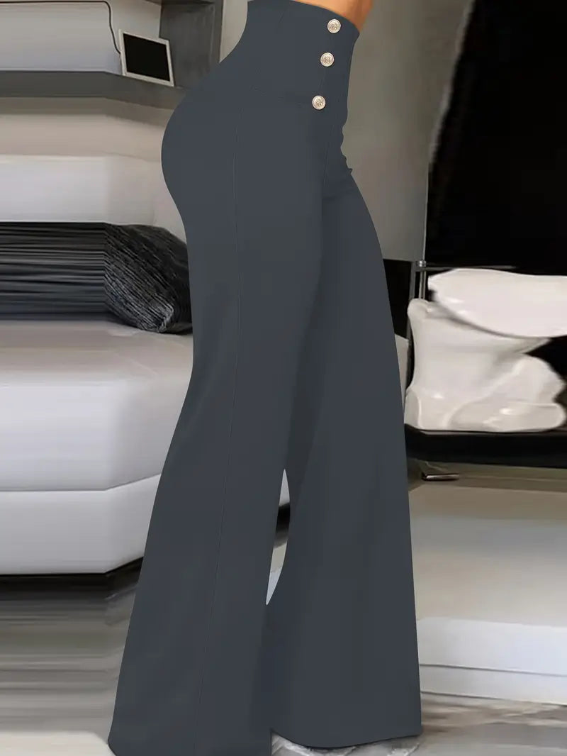 Pantalón de vestir oxford | Talle L GRIS