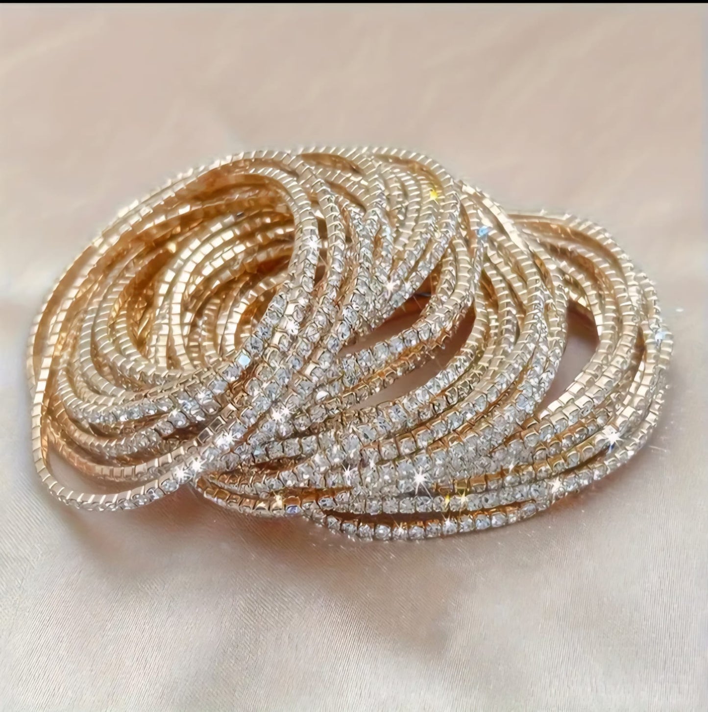 Pulsera Finita Doradas y plateadas