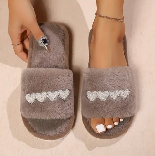 Pantuflas color café | Talle 40 últimas!