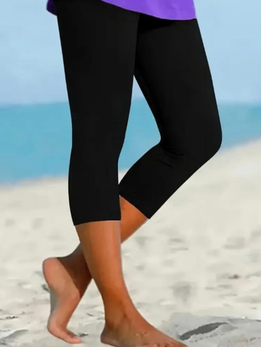 Calza 3/4 negra | Talle 2XL