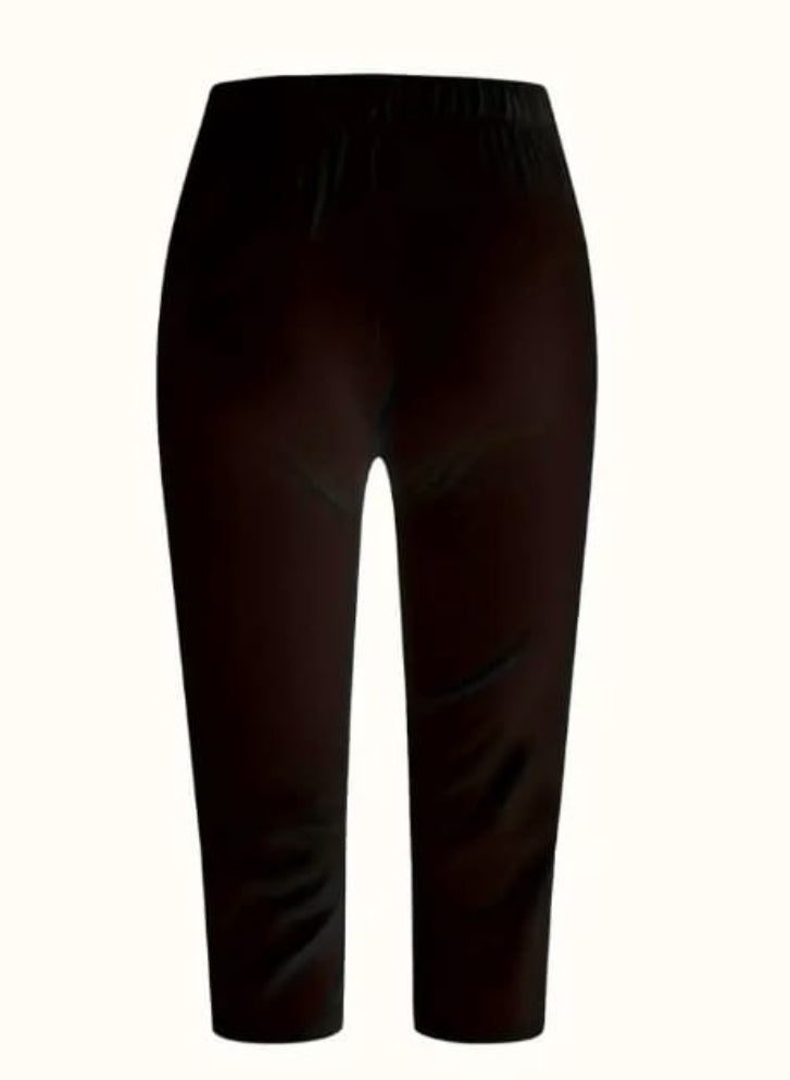 Calza 3/4 negra | Talle 2XL