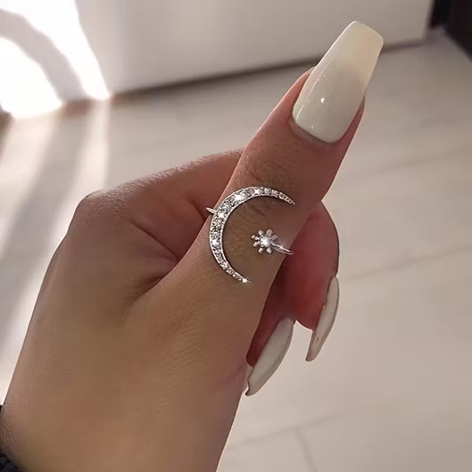 Anillo luna Ajustable