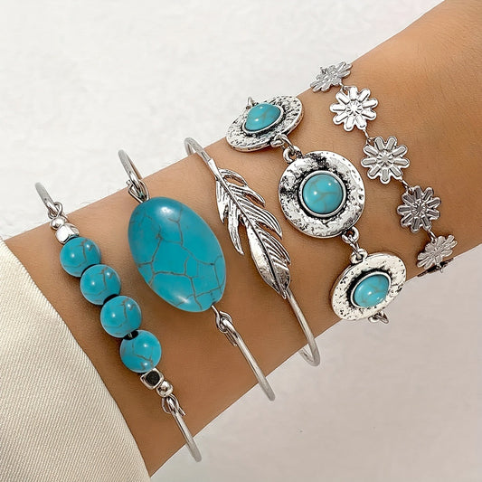 Pulseras turqueza