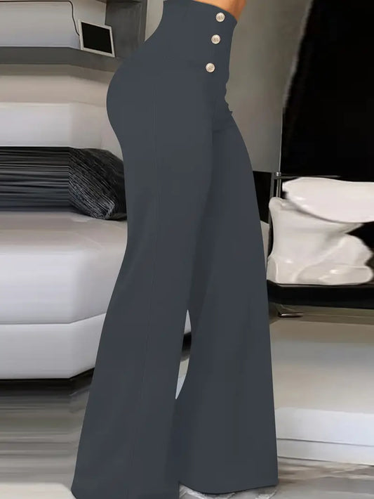 Pantalón de vestir oxford | Talle L GRIS